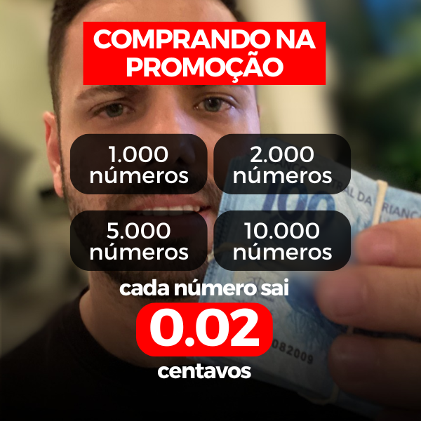 Edição 01 - R$5.000,00 NO P!X